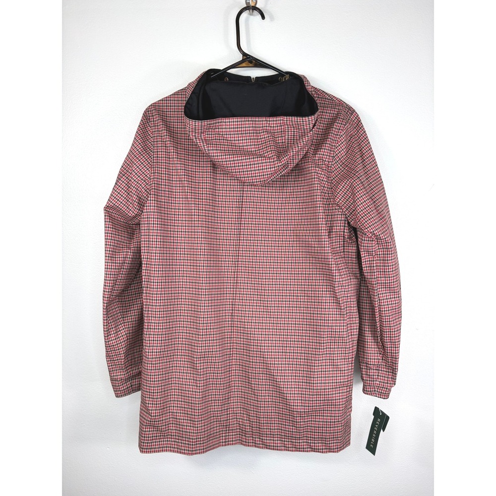 Lauren Ralph Lauren Reversible Cotton Jacket Black Houndstooth Petite NWT - Picture 4 of 9